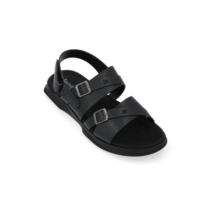BLACK SANDAL H00813/002