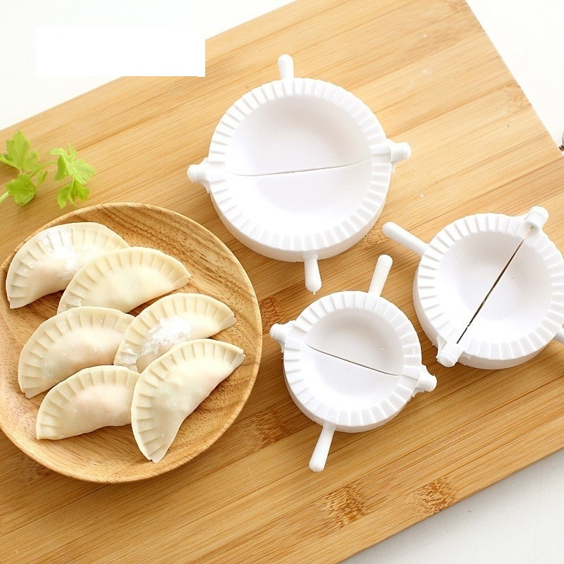 Nice 3Pcs Samosa Maker Dumpling Mould Dough Press DIY Meat Pie Pastry Empanada Mold Maker US