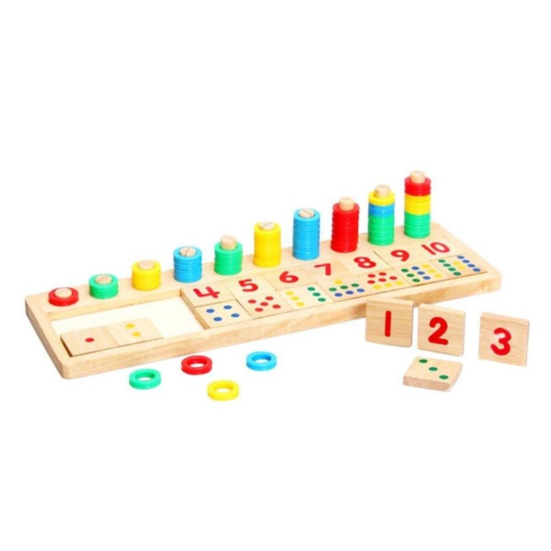 Logarithmic Board Educational Teaching Logarithm Version Kids Blocks Toys for Kids