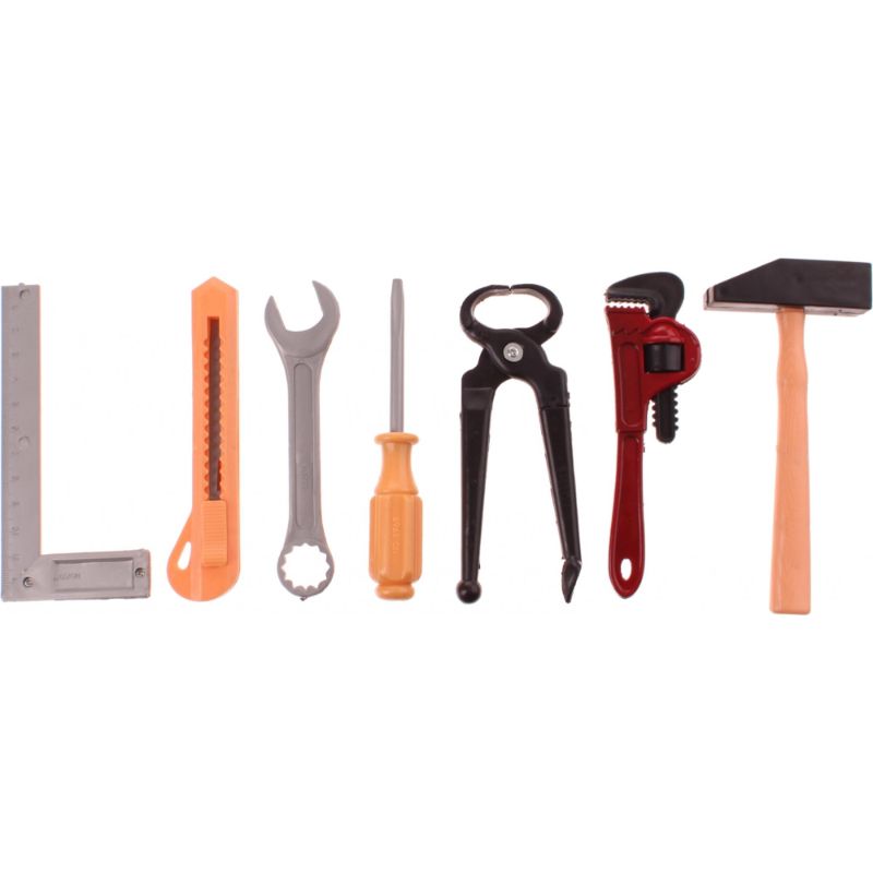 Pack of 7 - Tools Set for Kids - Multicolor