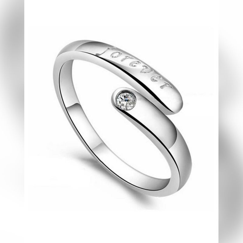Silver Plated Shiny Beautiful Ring for Women