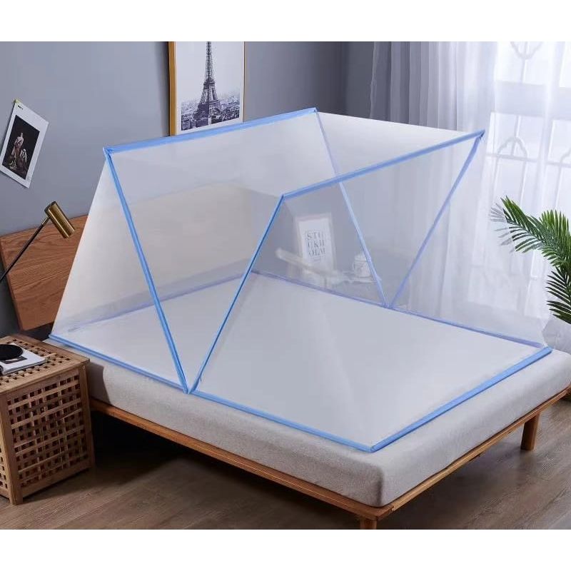 Foldable Bottomless Mosquito Net Portable Mosquito Net Window Tent Folding Single Mosquito Net