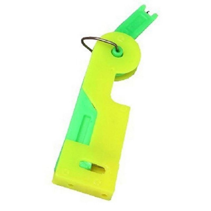 Hand Needle Threader - Green & Yellow