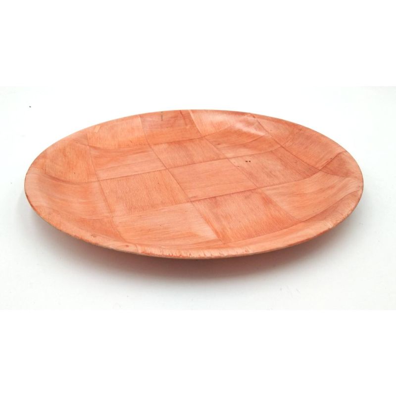 Pack of 6 - Bamboo Eco-friendly Reusable Dinnerware Plates