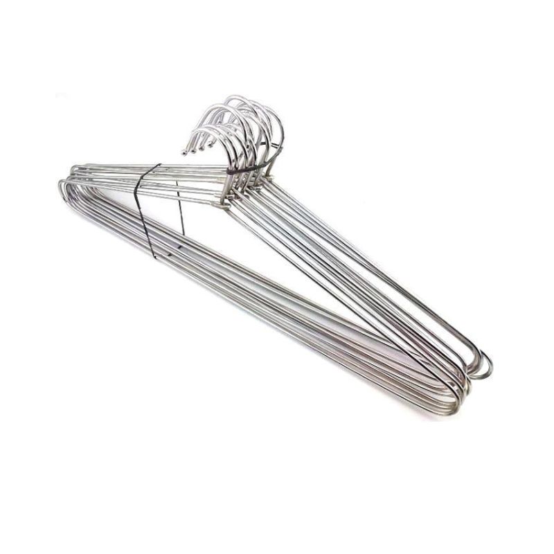 Pack of 12 Steel Clothes Hangers