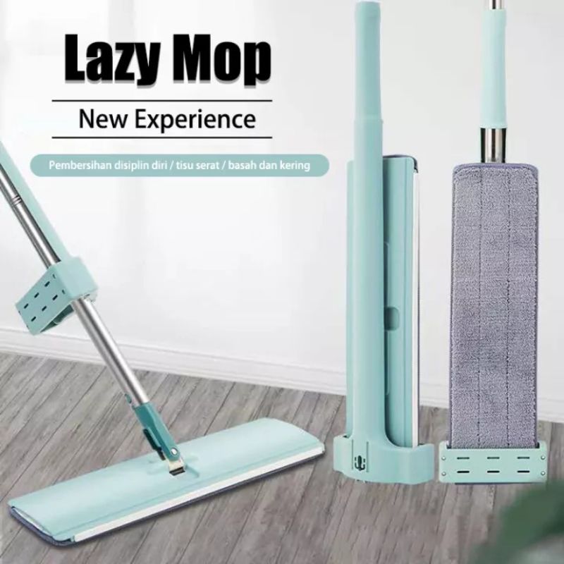 Automatic Spin 360 Rotating Floor Mop Lazy Household Cleaning Self-Wringing Magic Mop, Free Hand Washing Flat Mop Cleaner