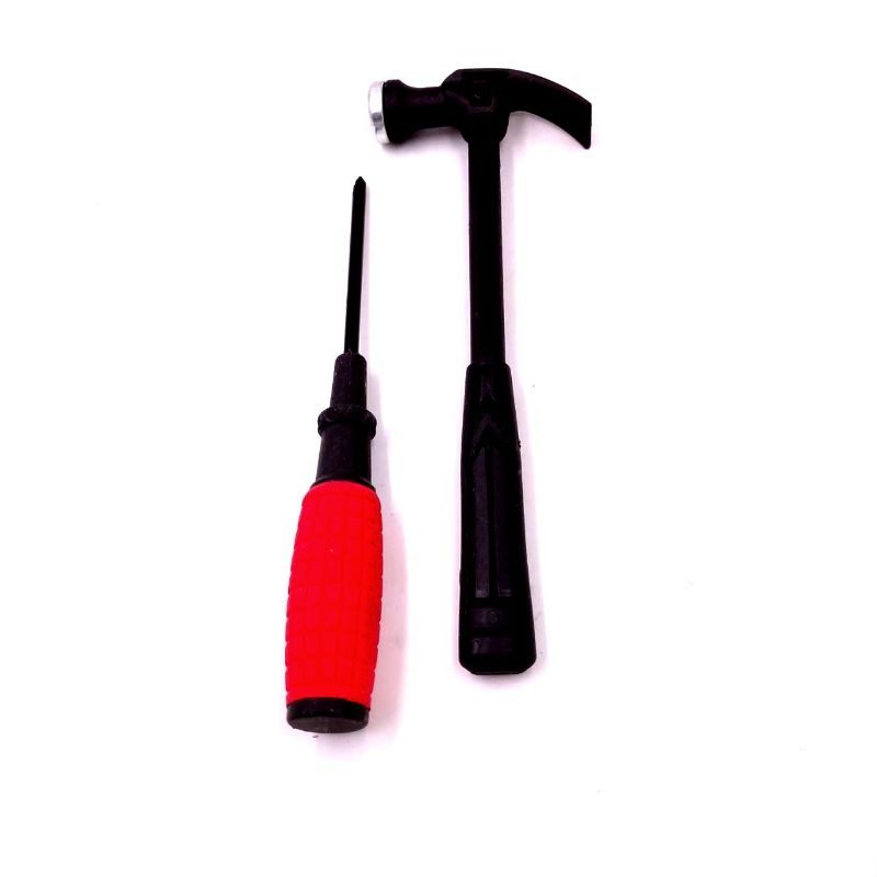 Pack of 2 - Hammer and Screwdriver set