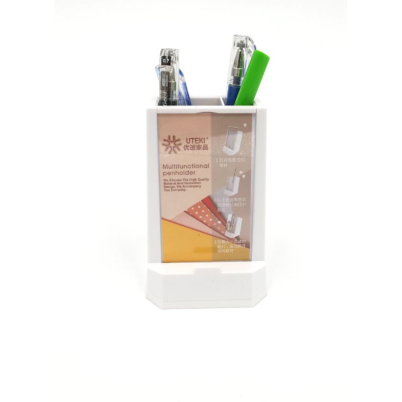 Universal 2 Compartments Pen Holder