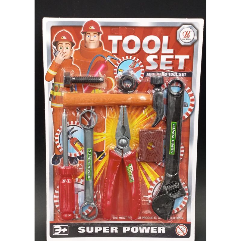Pack of 8 - Tools Set for Kids