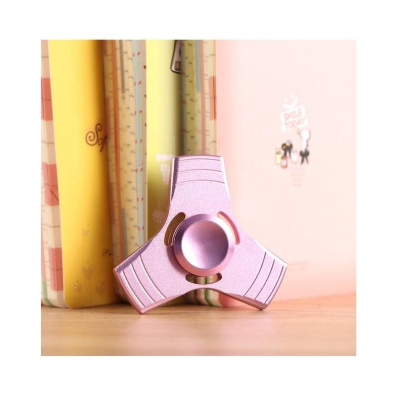 Metallic Fidget Spinner - Pink