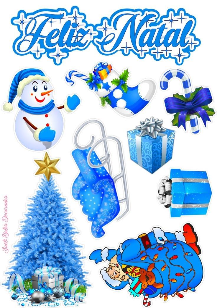 10 Pcs/Pack Of Christmas Decal Stickers For Laptop Mobiles Tablet Bike Car Fridge Etc