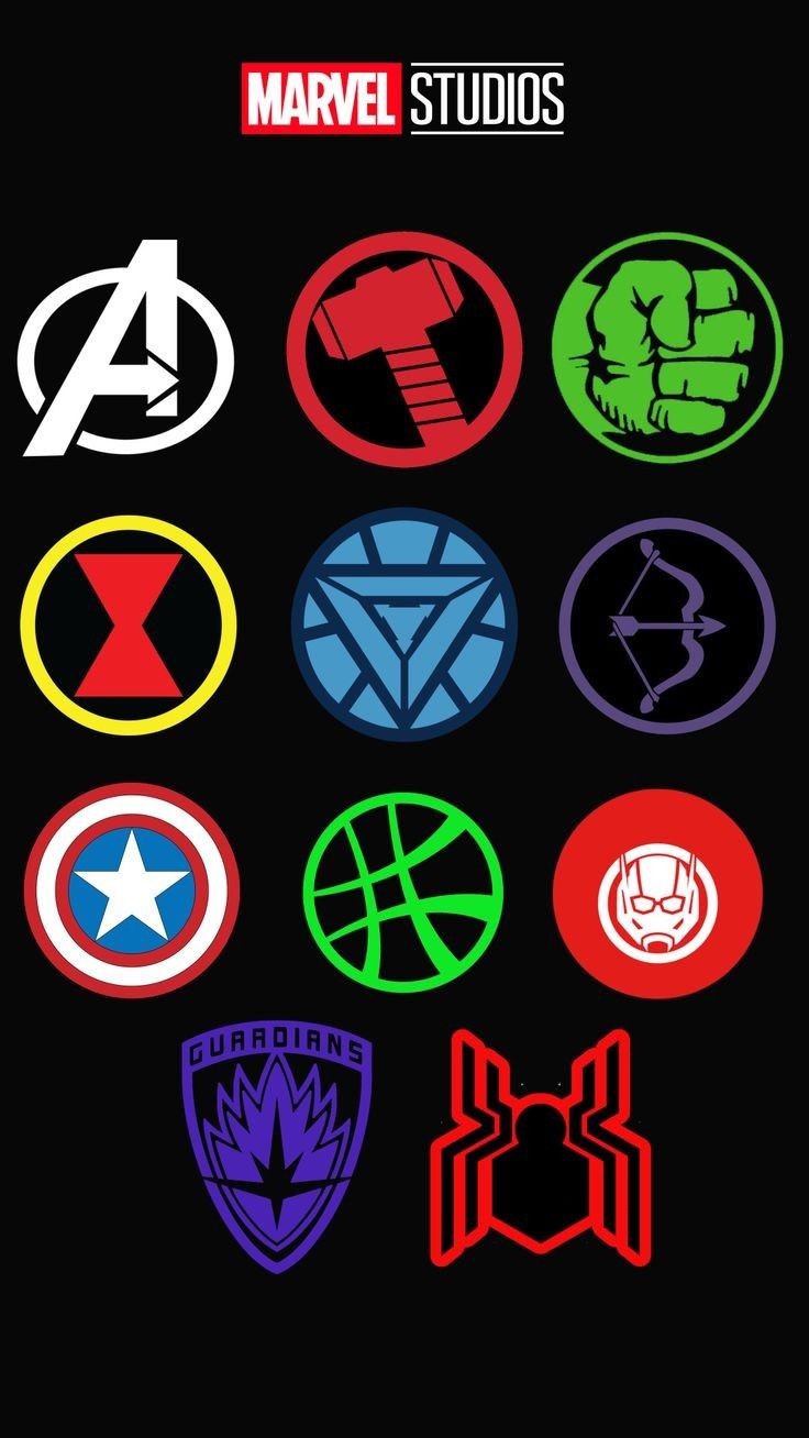 10 Pcs/Pack Of Marvel Stickers Decal Stickers For Laptop Car Bike Mobile Tablet Bike 10