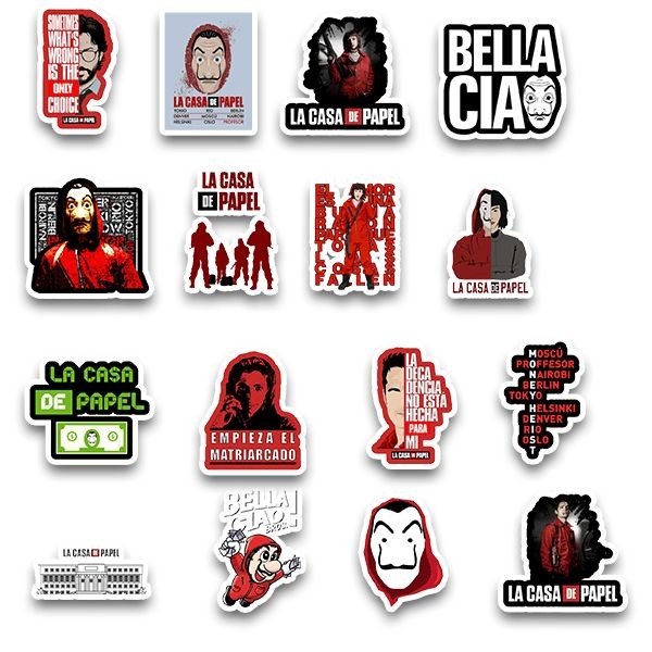10 Pcs/Pack Of Bella Stickers For Mobile Cover Phone Case laptop Bike Car Fridge Etc