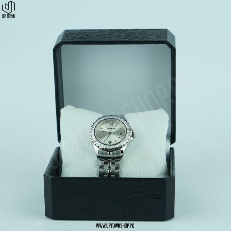 ROSDN Quartz 2057L Saphhire Crystal Diamond Class Watch for Girls