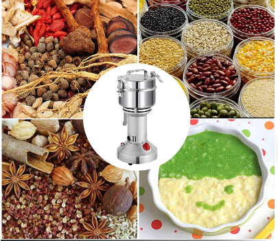 On Sale 150g Small Stainless Steel Powder Machine Ultrafine Grinding Machine Chinese Household Electric Grain Grinder