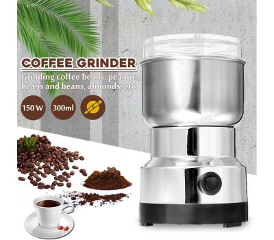 Electric Grinder for Coffee Beans Spices nuts 150w