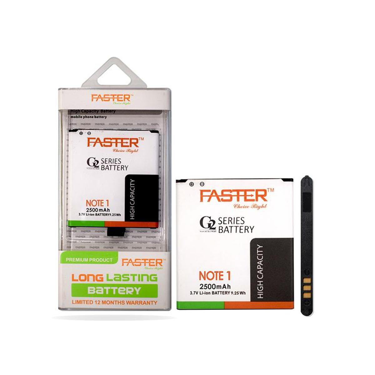FASTER G2 Series Long Lasting Battery For Samsung NOTE-1 2500 mAh