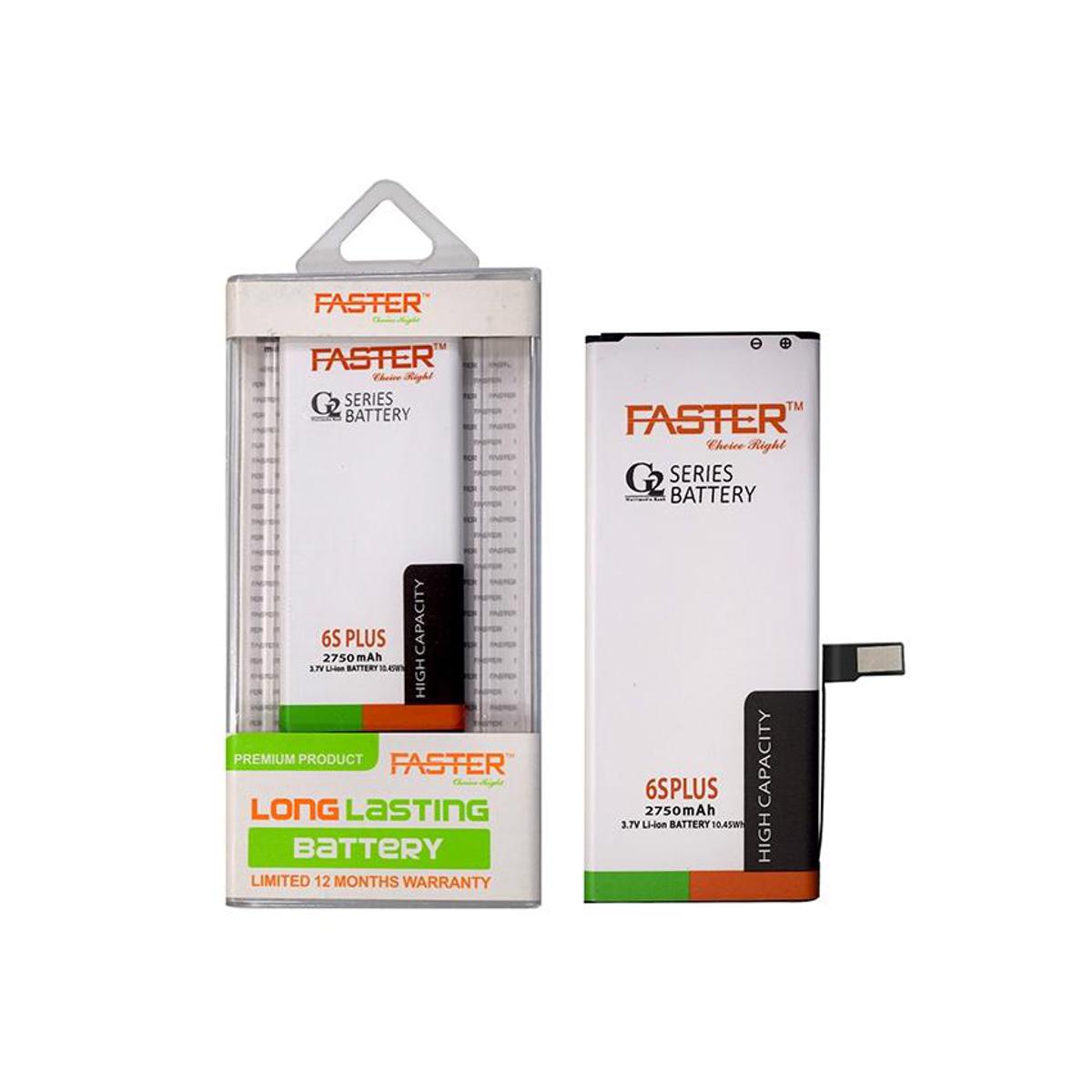 FASTER G2 Series Long Lasting Battery For iPHONE 6S Plus 2750 mAh