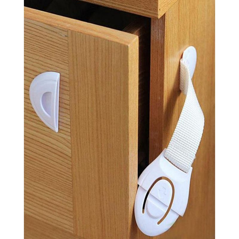 Child Lock Protection Multi-function Baby Safety Lock Drawer Or Toilet Lock Cloth Belt