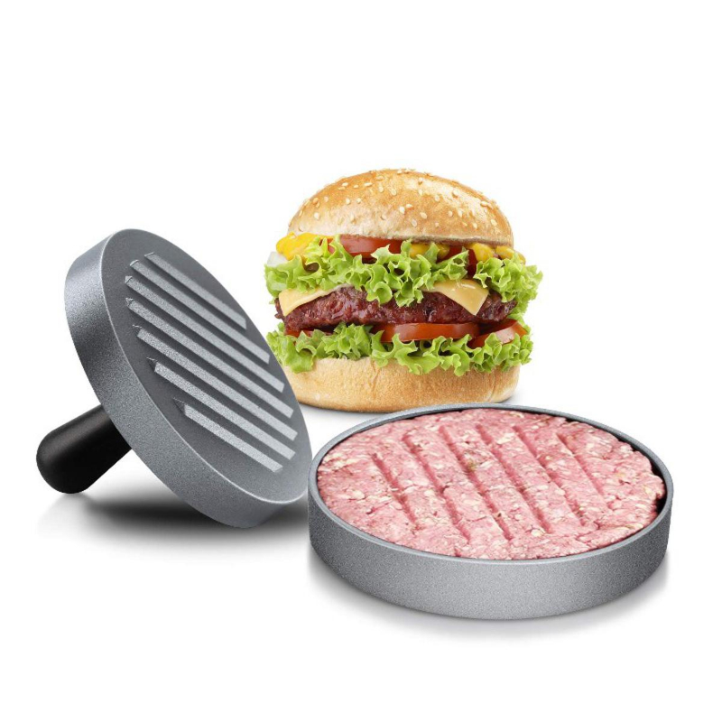 Non Stick Burger Press Hamburger Patty Maker Beef Grill Meat Mold