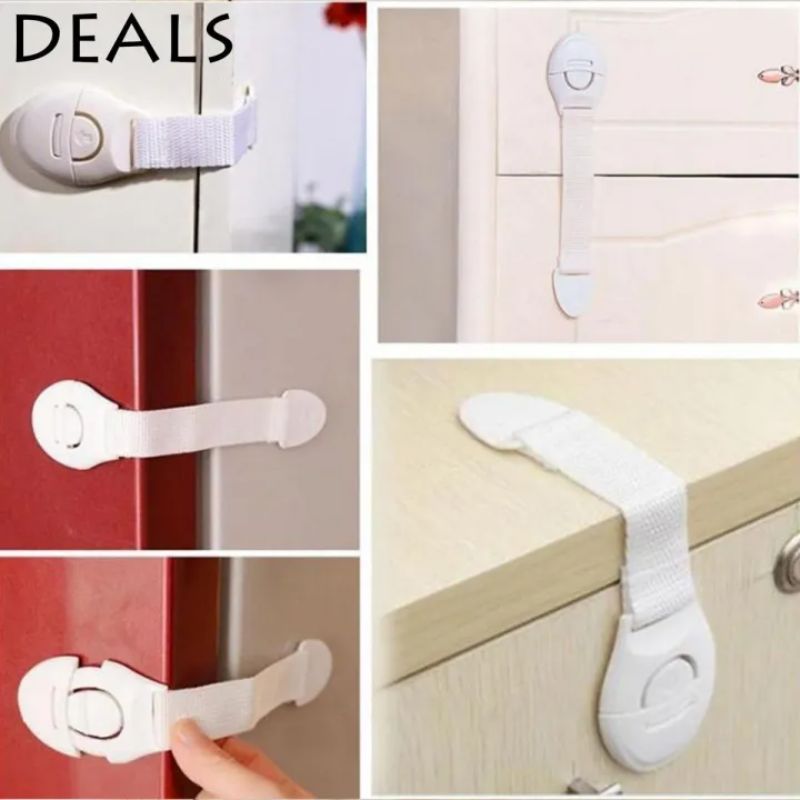 Child Safety Locks For Drawers, Cabinet And Doors, Refrigerators Child Safety Cabinet Baby Door Lock Drawer Locks Cupboard Proof Fridge