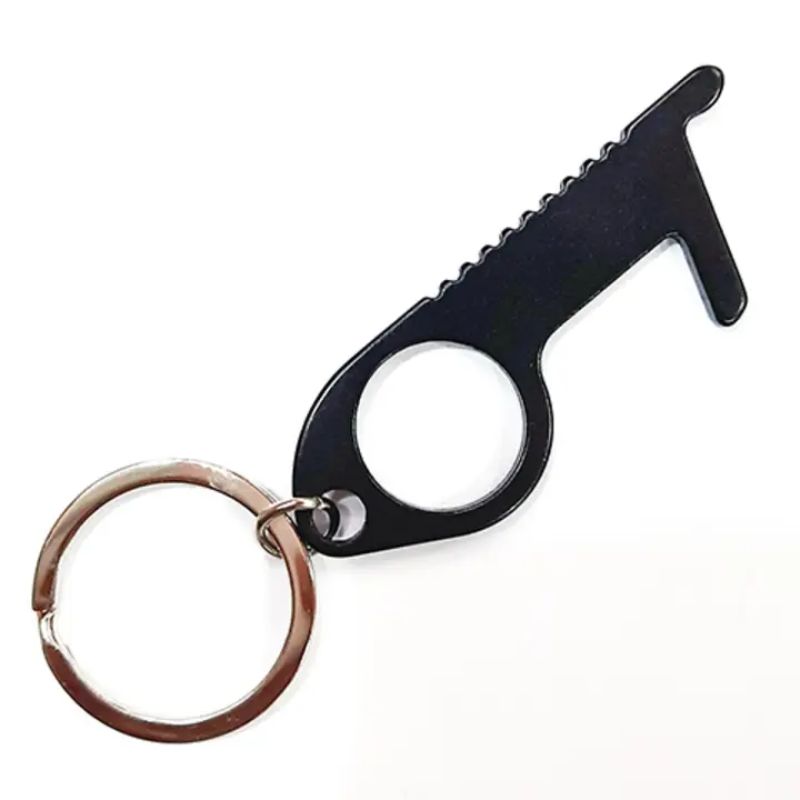Touch Less Portable Safety Trigger Key Chain Anti Contact Door Opener Ready Stock High Quality