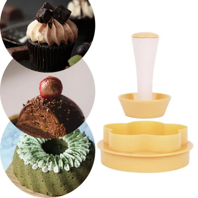 Creative Cup Pressing DIY Biscuit Cake Mold Pastry Dough Tamper Cookie Kit