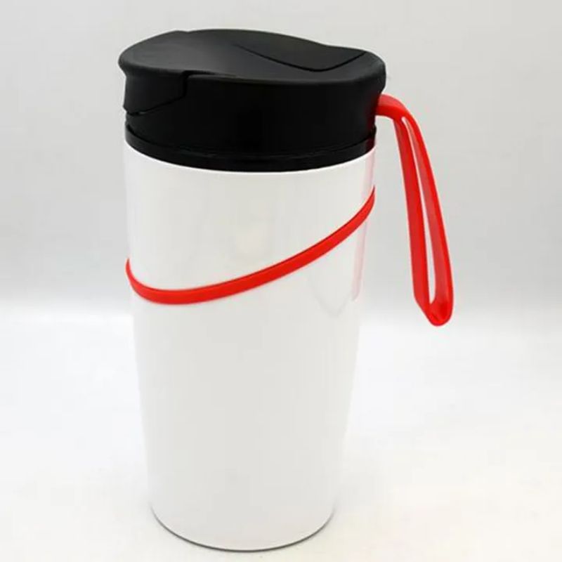 Mighty Mug Travel Mug 'The Mug That Won'T Fall Over' Thermos In White