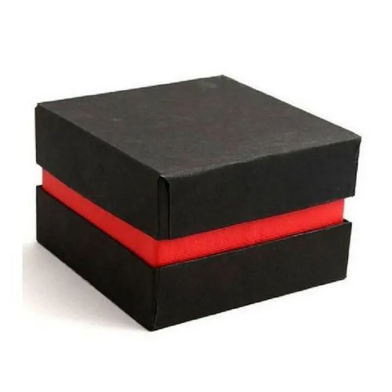 Pack of 3pcs - Gift Watch Box Black Plain