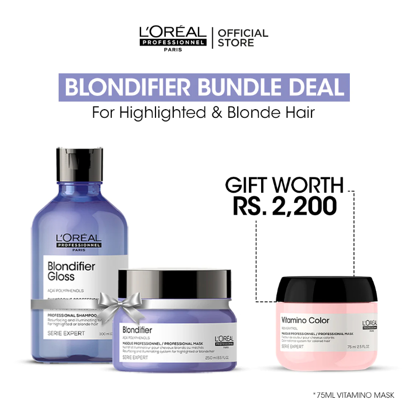 Blondifier Bundle - For Blonde Hair And Get A Free Vitamino Mask