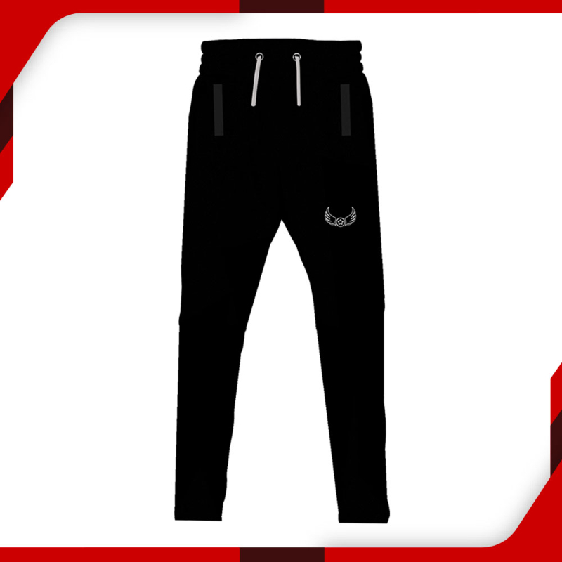 WINGS Fleece Trousers for Men Black