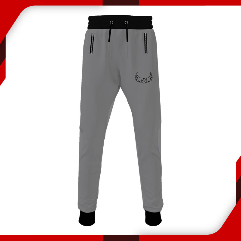 WINGS Fleece Trousers for Men Charcoal