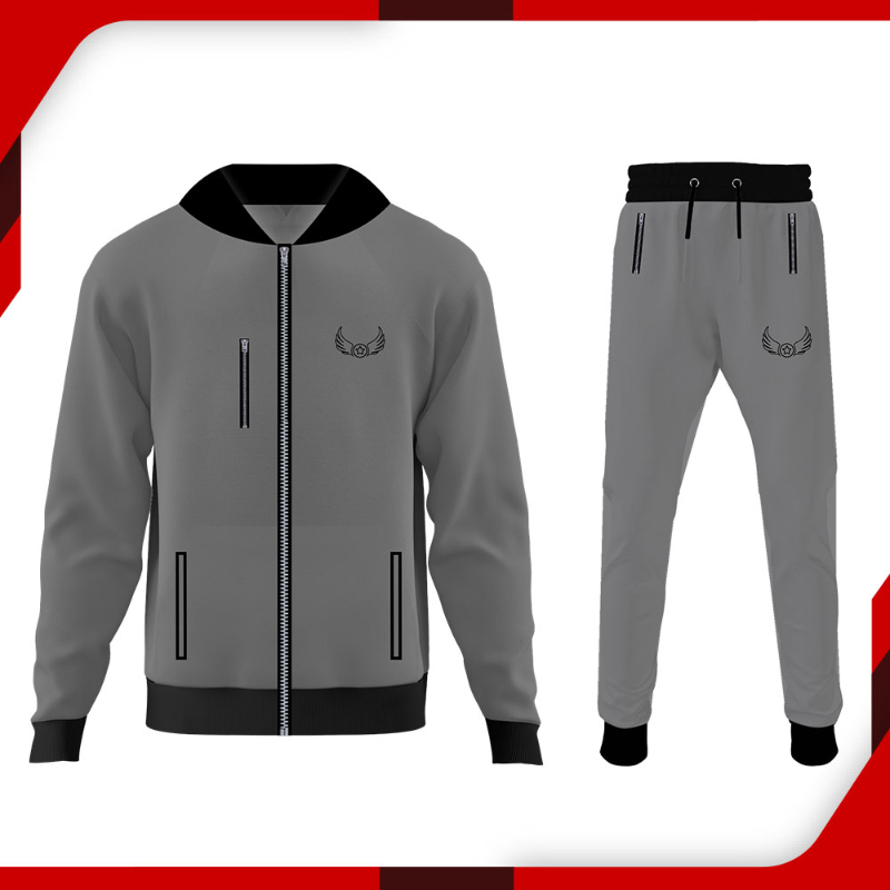 WINGS Tracksuit for Men Charcoal