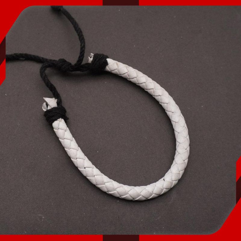 Leather White Bracelets for Men